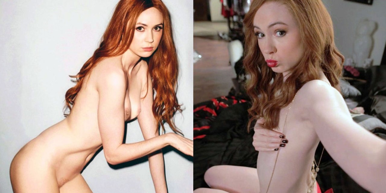 Karen Gillan Topless